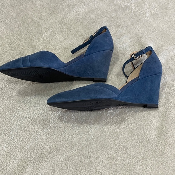Frano Sarto Faye Wedge Pumps Size 7 - Picture 4 of 12
